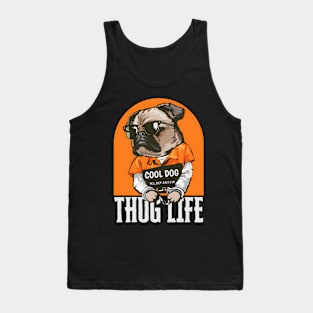 'Cool Dog' / Thug life Tank Top